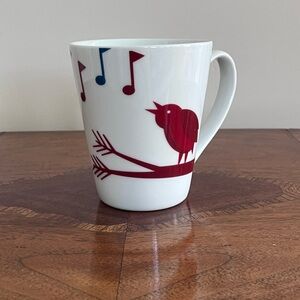 Starbucks 2012 Singing Red Bird Coffee Cup